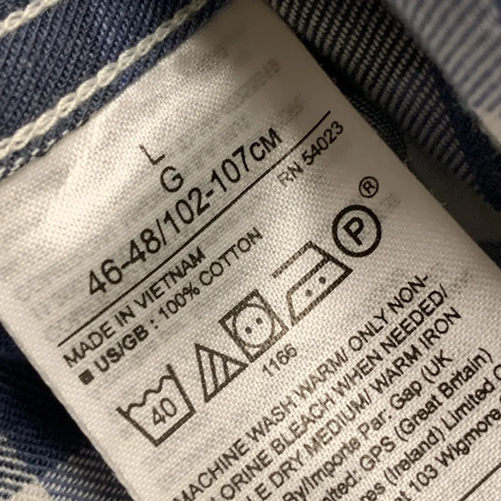 Mens‎ Banana Republic Luxe Flannel Slim Fit Gingham Button Up Casual Shirt